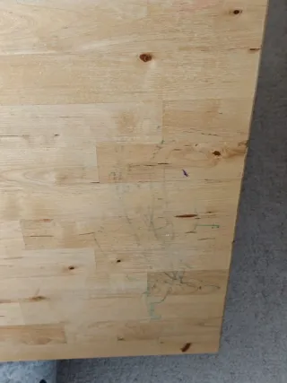 Mesa plegable de madera Ikea