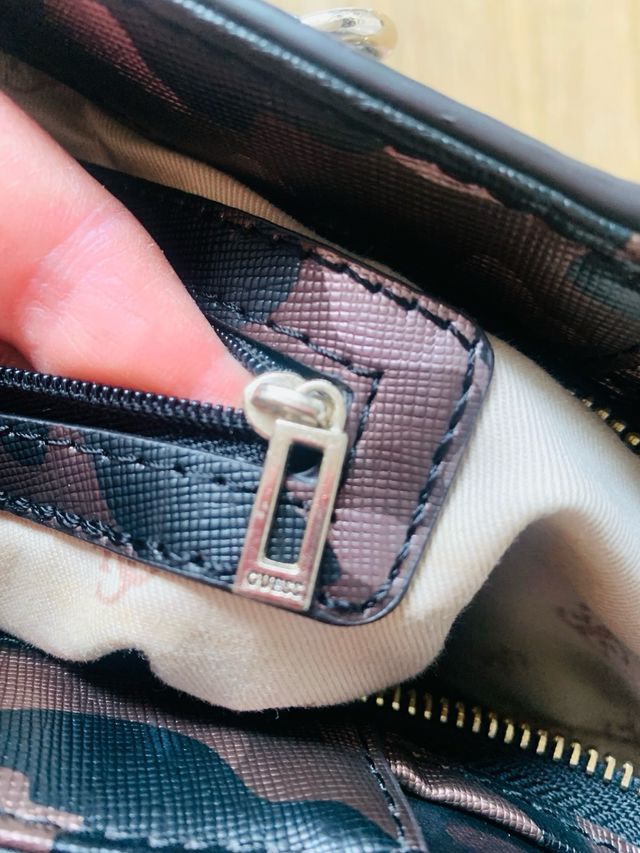 Tote Bag Guess Nuevo Cadena Plateada