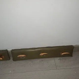 Confezione di 2 appendiabiti vintage di 100 anni