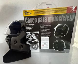 Casco Moto Caberg 103 Classico Talla S-M Negro