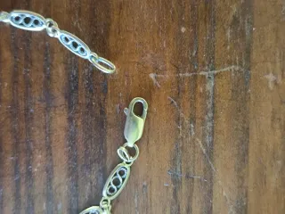 Bracciale vintage oro 750