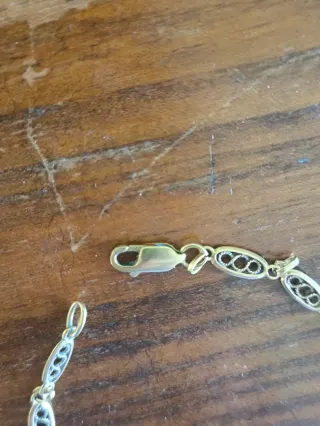 Bracciale vintage oro 750