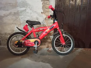 Bicicleta infantil roja 16 pulgadas