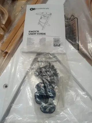 Trona de madera para bebé Kinderkraft