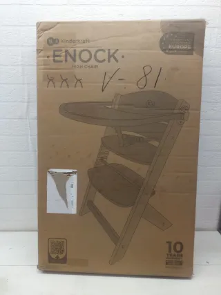 Trona de madera para bebé Kinderkraft