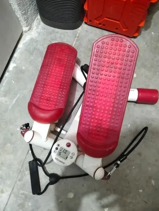 Máquina de step DOMYOS con bandas