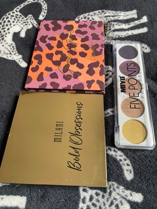 Lote Paletas Sombras Colourpop, Milani, Miyo