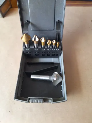 Juego Avellanadores Metálicos