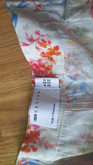 Pantalones de verano florales talla 44