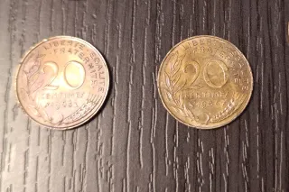 Lote Antiguas Monedas Francesas