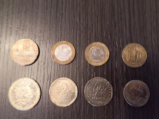 Lote Antiguas Monedas Francesas