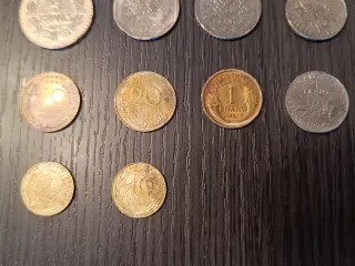 Lote Antiguas Monedas Francesas