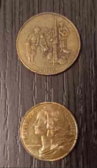 Lote Antiguas Monedas Francesas