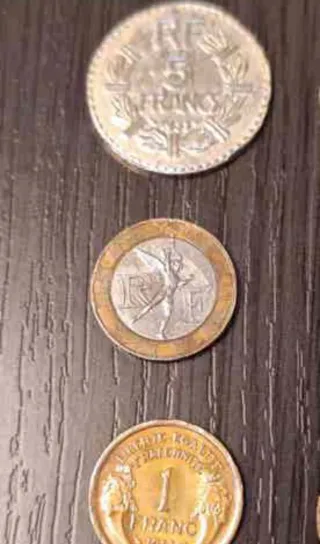 Lote Antiguas Monedas Francesas