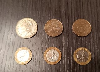 Lote 22 Antiguas Monedas Francesas