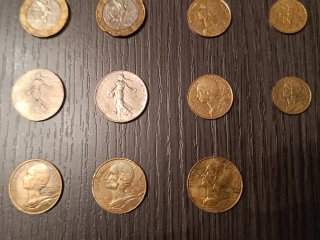 Lote 22 Antiguas Monedas Francesas