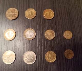 Lote 22 Antiguas Monedas Francesas