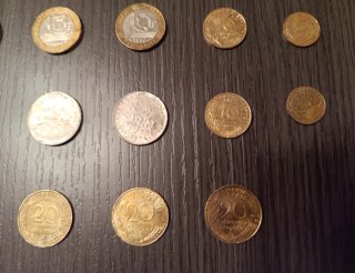 Lote 22 Antiguas Monedas Francesas