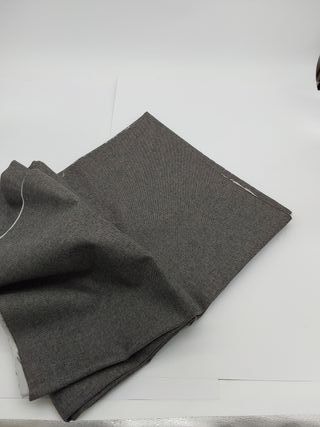 Tela per Rivestimento Sedie 2x1,40 M. Tela per Divani, Poltrone, Cuscini. Antistrappo e Resistente. Loneta al Metro. (Grigio Scuro)