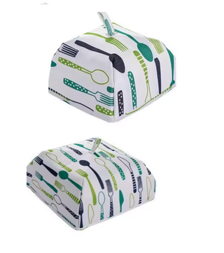 2 Protectores Comida Mesa Tela