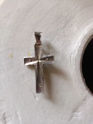 Colgante Cruz Plata 925