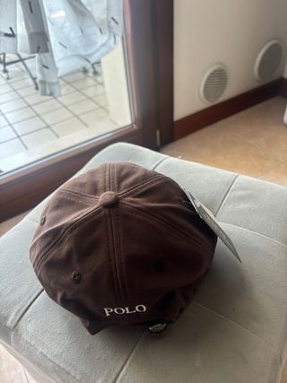 Cappellino Polo Ralph Lauren Marrone