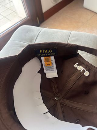 Cappellino Polo Ralph Lauren Marrone
