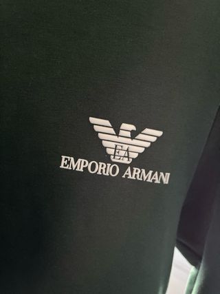 Sudadera Emporio Armani verde