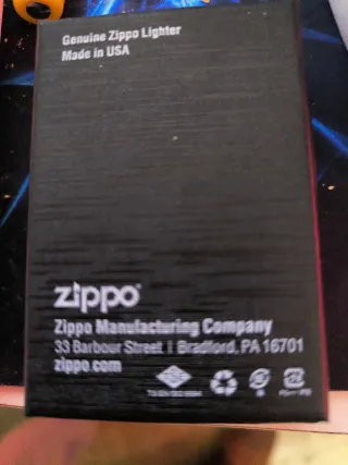 Zippo Original La Santa Biblia Fatto negli Stati Uniti