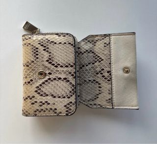 Cartera Parfois beige y marrón