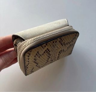 Cartera Parfois beige y marrón