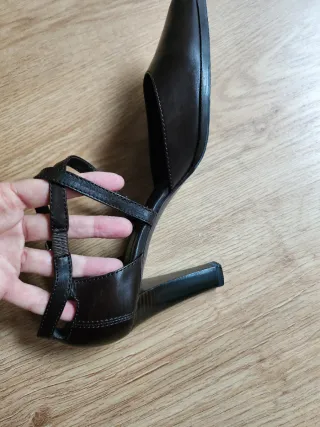 Zapatos Hugo Boss Marrones Tacon