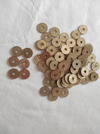 Lote 100 Monedas 25 Pesetas España