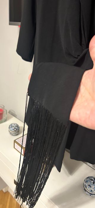 Vestido negro estilo chaqueta Smokin