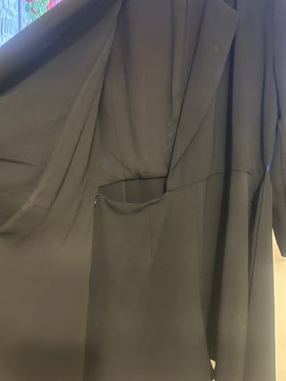 Vestido negro estilo chaqueta Smokin