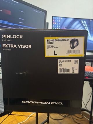 Casco Scorpion EXO-1400 EVO 2 Carbon Air talla L