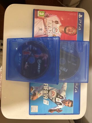 Pack 4 Juegos PS4 FIFA 18, 19, 20, 21