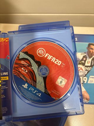 Pack 4 Juegos PS4 FIFA 18, 19, 20, 21
