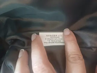 Cazadora de piel para mujer