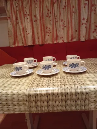Juego de 6 tazas de café