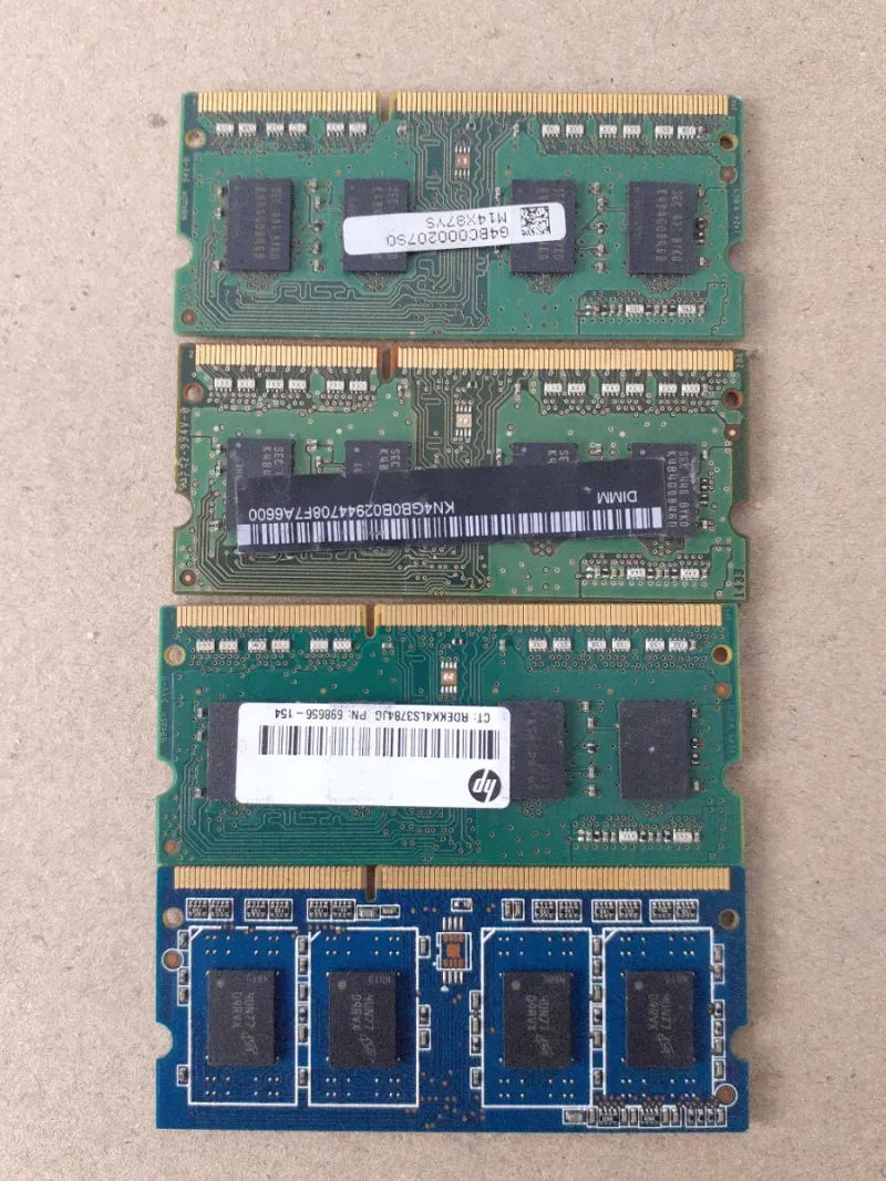 4x 4GB DDR3 1600MHz RAM Samsung Ramaxel afbeelding 2