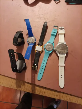 Lote relojes por 5 euros todos