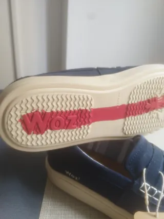 Mocasines Woz Hombre Azul Marino