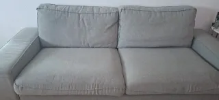 Sofá KIVIK 3 plazas gris Ikea