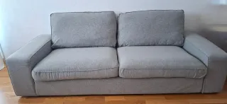 Sofá KIVIK 3 plazas gris Ikea