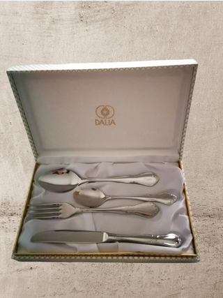 Juego cubiertos DALIA acero inox. personalizado