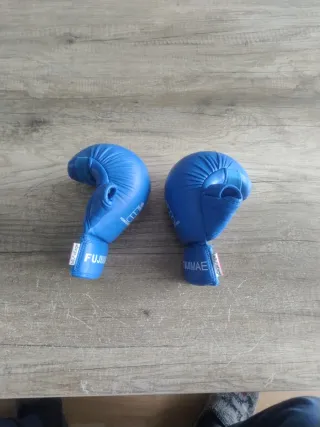 Guantillas Karate Fujimae Talla XS Azul