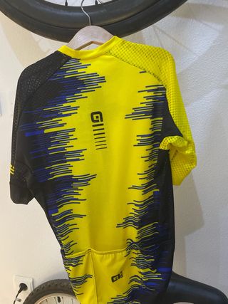 Maillot Alé Verano Amarillo y Negro