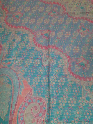 Pañuelo artesanal seda y algodón