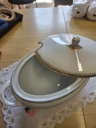 Zuppiera MZ Austria Modern Porcellana